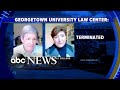 Georgetown law professor fired after Zoom conversation made public l GMA