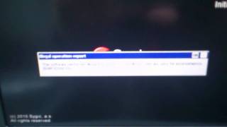 Eonon satnav error