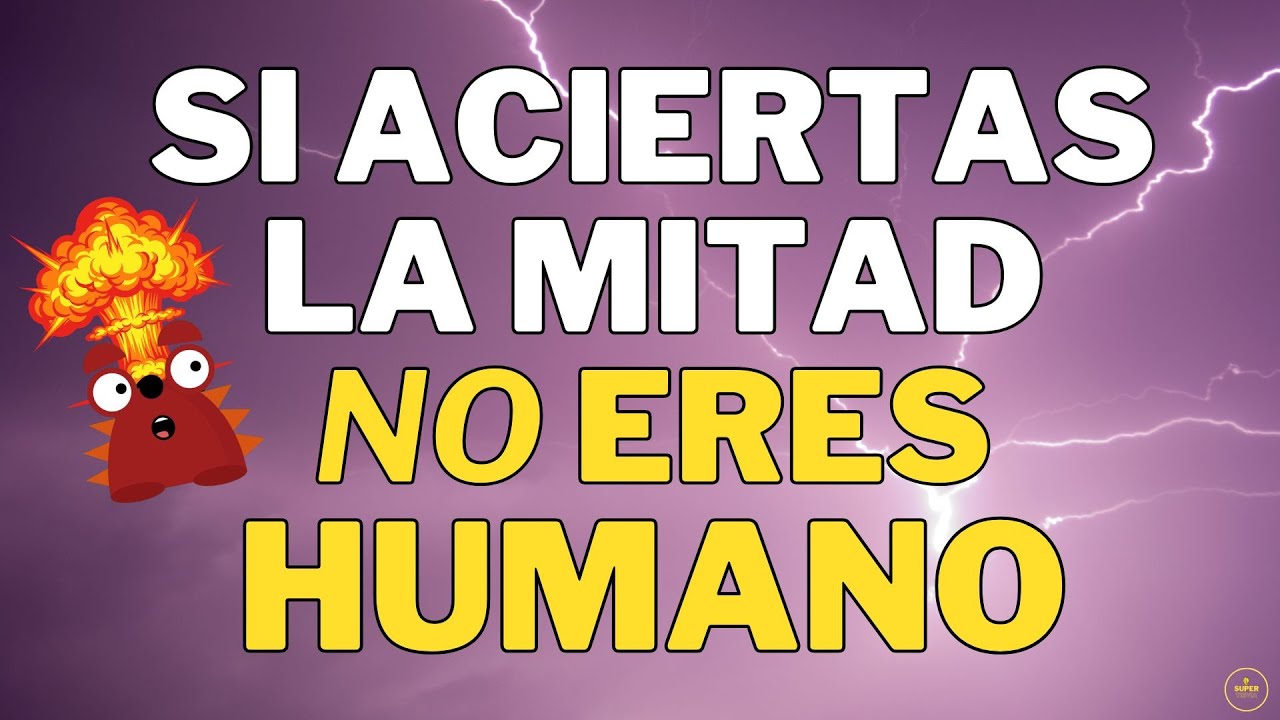 40 Preguntas de Cultura General DIFÍCILES Y SIN OPCIONES 🤓🧠🌍 