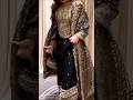 STUNNING BLACK WEDDING DRESS 🖤✨ | Pakistani Wedding Style 💖 #shorts #pakistaniwedding #weddingdress
