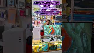 ₹19,999/-Premium All-White i5 Desktop Setup! With 27" Curved Monitor 3YW Nadeem Computers 8793771637