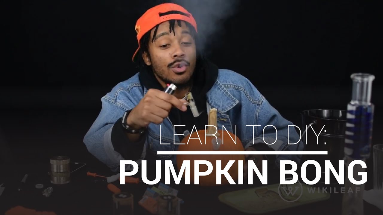 How To Make a Pumpkin Bong | with LexScope