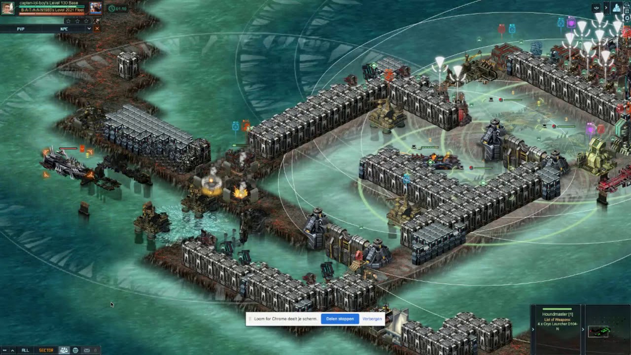 Kixeye Battle Pirates Base Def 3 Gatekeepers Vs 5 Warhouds YouTube
