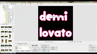 How To Make A Glitter Text Using Photoscape