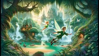 Peter Pan and Liam's Daring Adventure in Neverland 📚✨