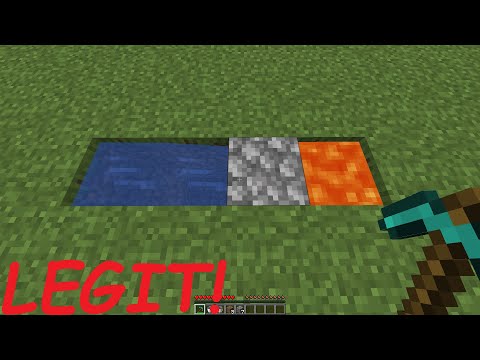 How to make Infinite Ore Generator for Minecraft Skyblock!