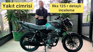 Rks 125 r detaylı inceleme Araba ehliyetiyle kullanabilecek motosiklet