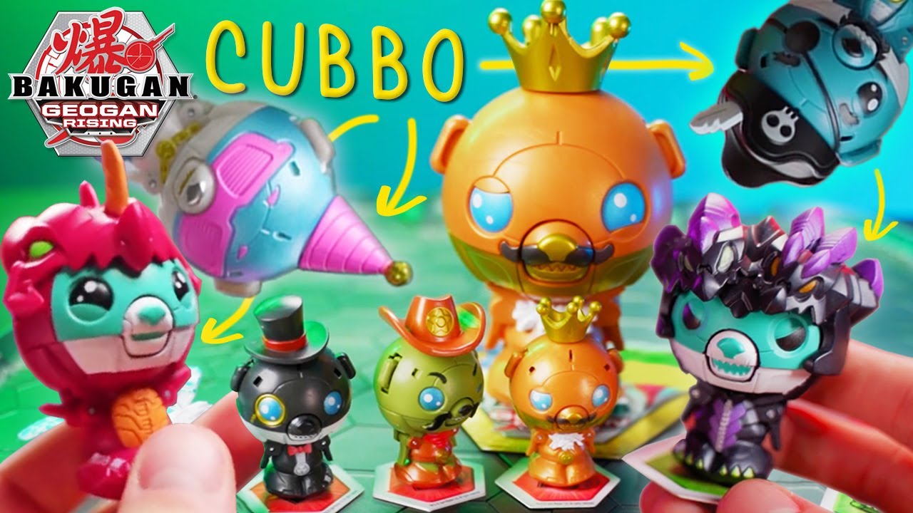 Opening Cubbo Toys from BAKUGAN: Geogan Rising - Bakugan Unboxing Compilation - YouTube