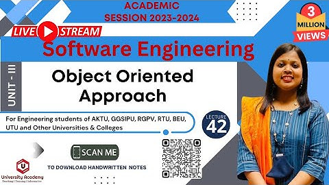 SE42: Object Oriented Approach | Object Oriented Design in Software Engineering