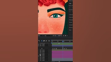 How i animate eye blinks in after effects👁️