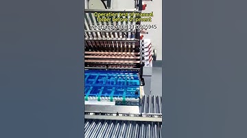 pharmaceutical leaflet folding machine #pharmaceuticalfolder #printingsupplier #paperfoldingmachine