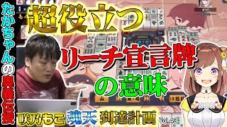 【咲乃もこ魂天計画_43】今日から使えるリーチ宣言牌の正体！【多井隆晴/咲乃もこ】