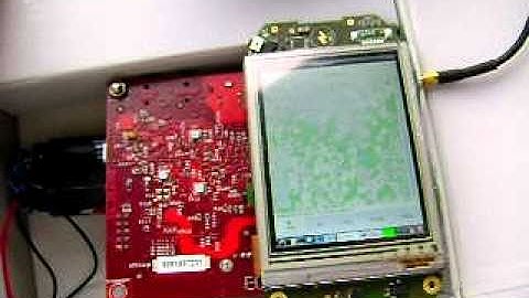 Openmoko Beagle Hybrid Outdoor device (with battery and external GPS antenna)