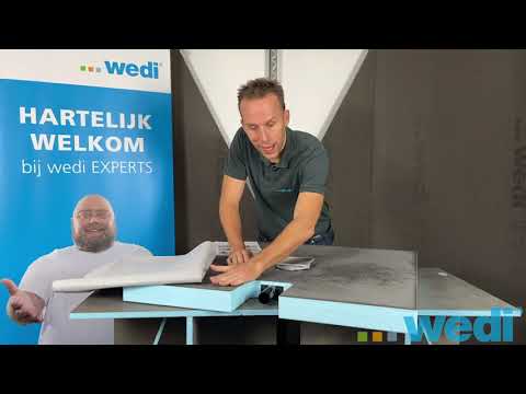 wedi | NL - Training: Maak een toiletombouw met wedi I-Board