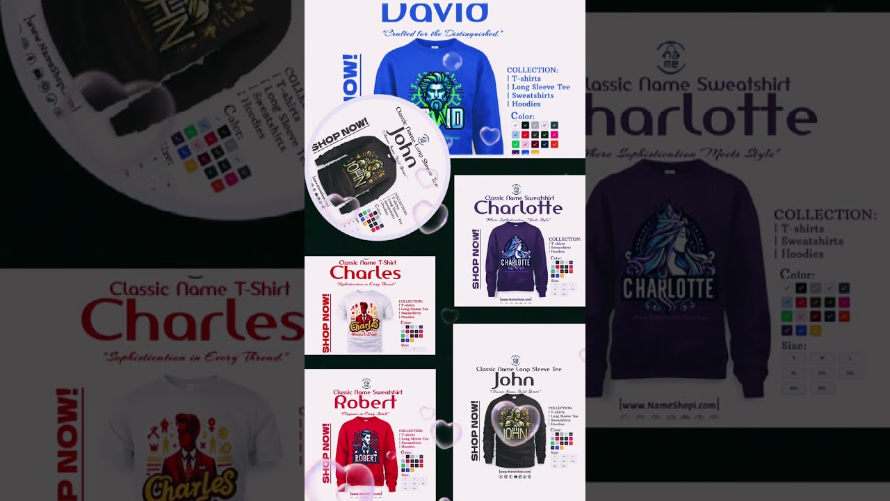 Custom Name Hoodies and Tees for Your Unique Style 