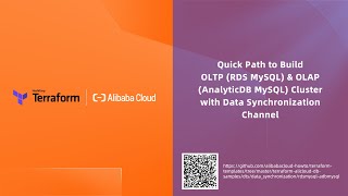 OLTP+OLAP Solution | Quick Path to Build RDS MySQL & AnalyticDB for MySQL With Data Sync Link
