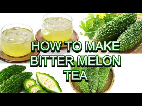 how-to-make-bitter-melon-gourd-karela-diabetes-tea-basic-recipe-कड़वे-तरबूज-चाय-बना