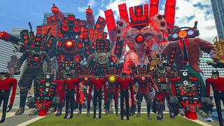 All new Titan Speakerman vs 1-78 Skibidi toilet bosses, ultra speaker boss vs Titan Gman 5.0