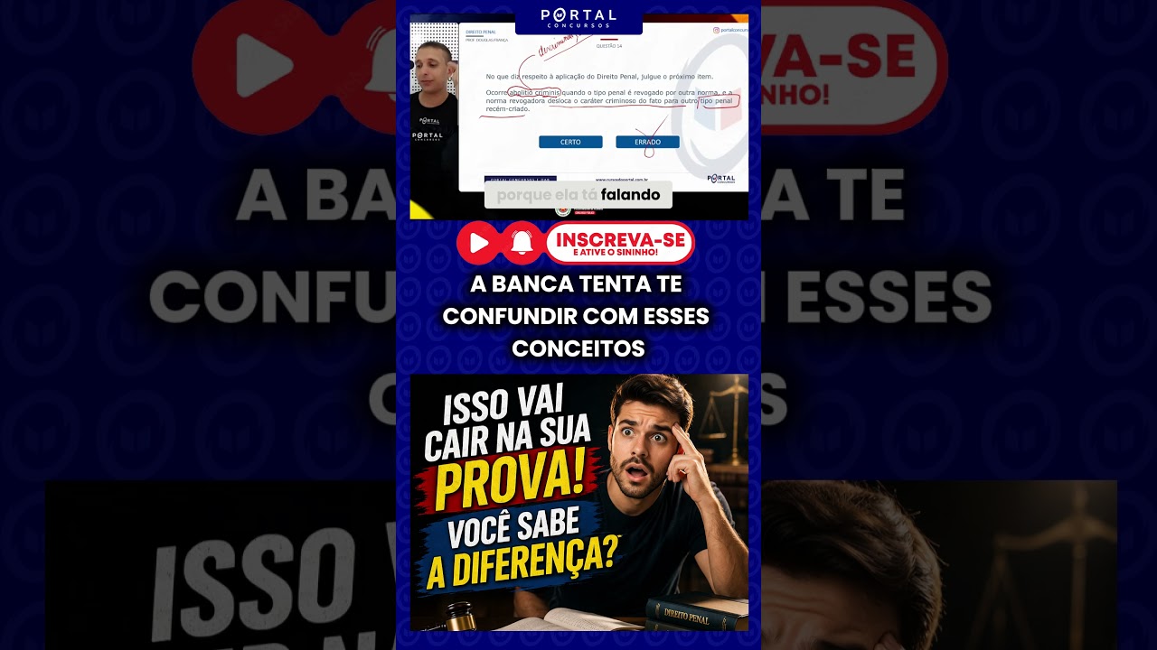 ESSE ERRO ELIMINA MUITO CANDIDATO NA PROVA!