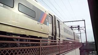 NJ Transit Train 380 Departing Newark Broad Street