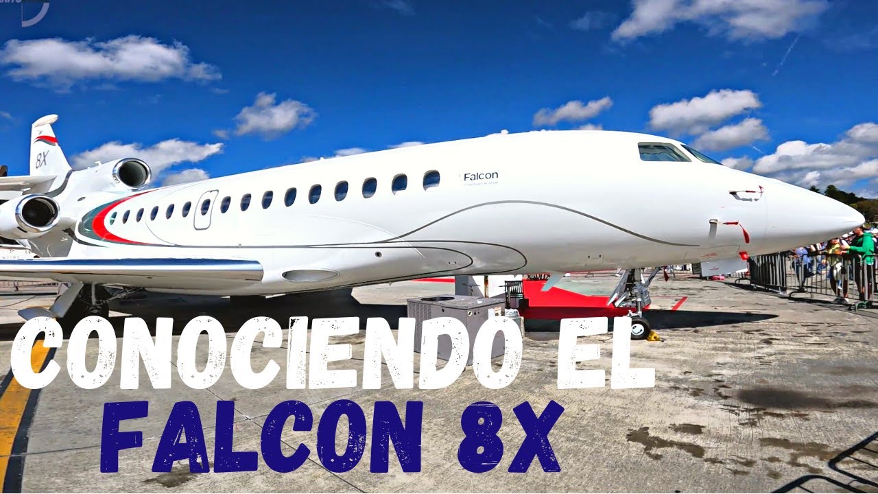 Así es por DENTRO el FALCON 8X de última tecnología. - YouTube