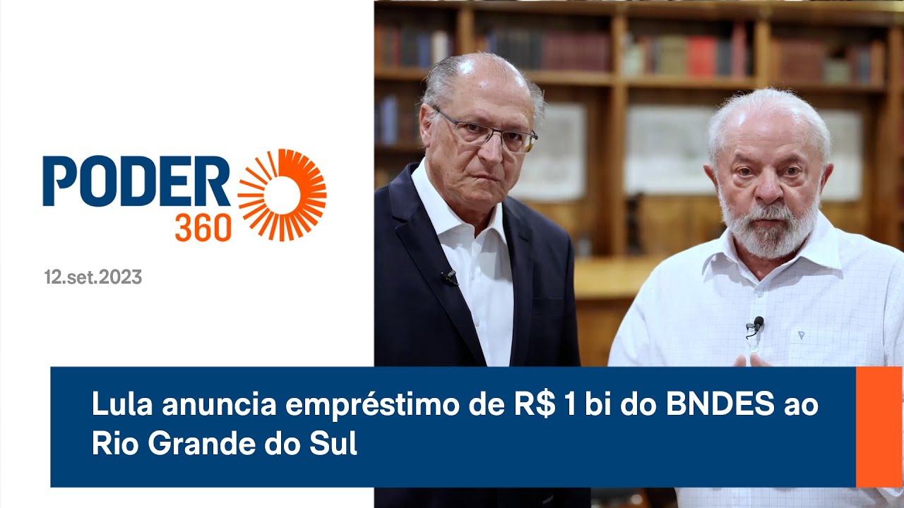 Lula anuncia empréstimo de R$ 1 bi do BNDES ao Rio Grande do Sul