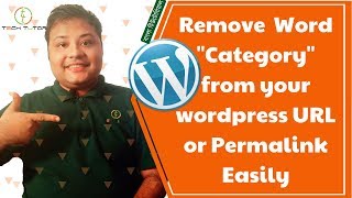 How to Remove the Word Category from your WordPress URL or Permalink Easily   |  Bangla Tutorial |