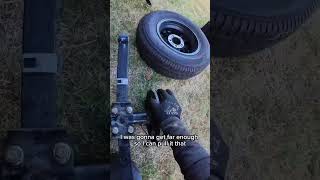Swapping axles for spring over clearance