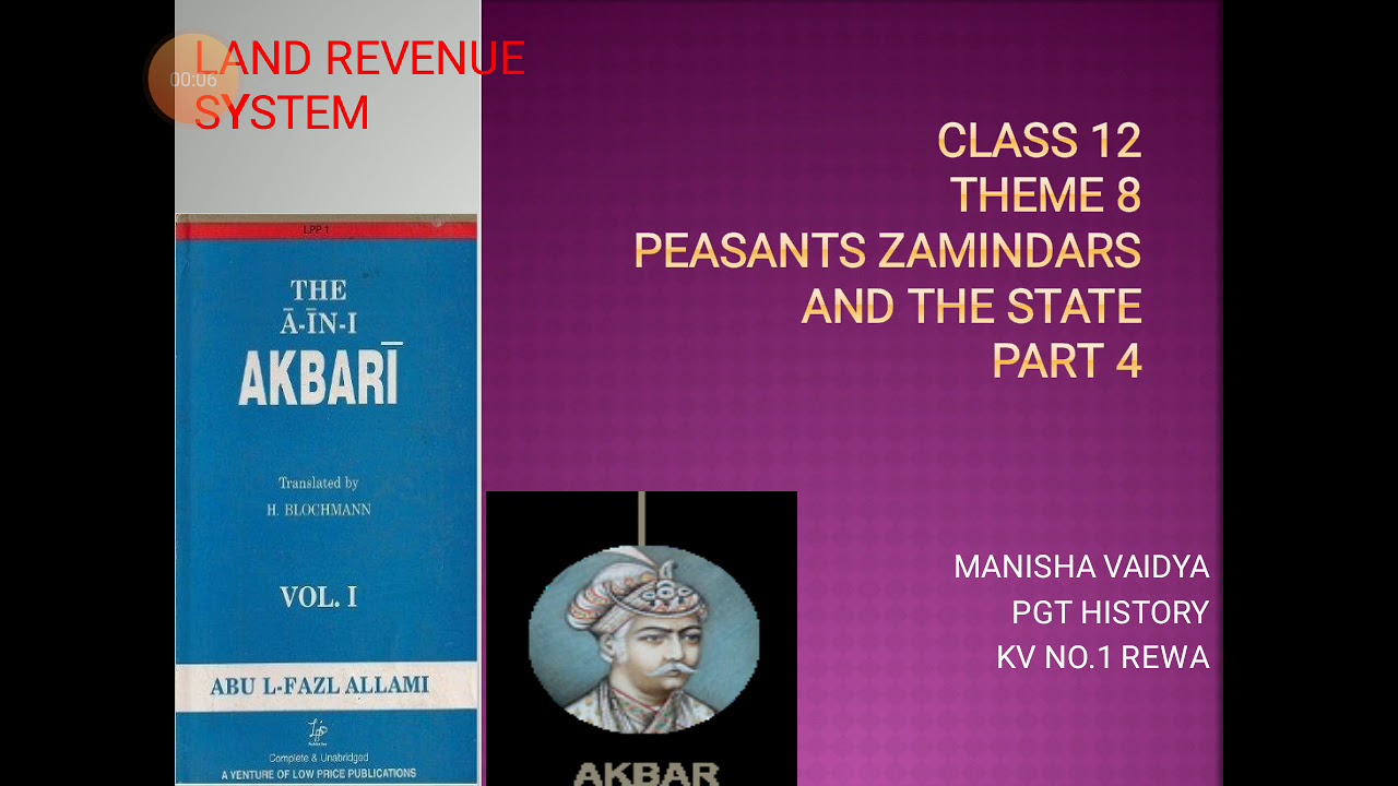 Peasants, Zamindars And The State Part 4 YouTube