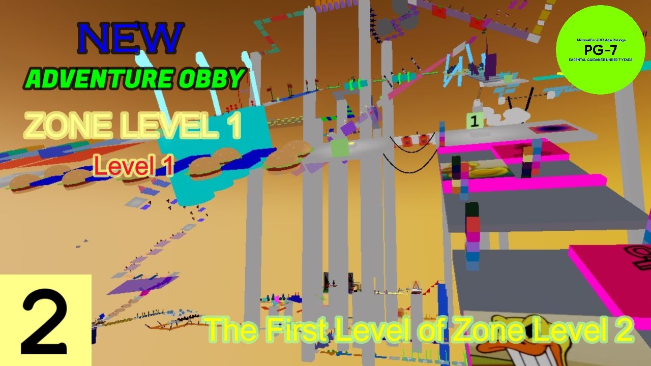 NEW Adventure Obby Zone Level 2 Level 1 Roblox 3 26 2024 YouTube 