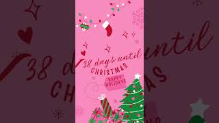 Christmas Countdown-38 days until Christmas 🎄 #christmas #xmas #2024 #praise
