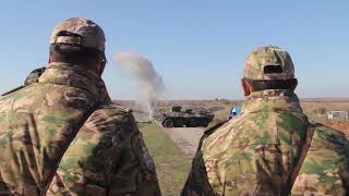 &quot;Дорога перекрывается БТРом!&quot; Офицеры из Узбекистана изучают тактику прошедших Карабах миротворцев