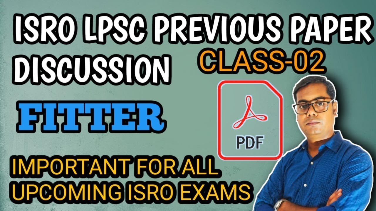 Isro Lpsc previous question paper discussion || Technician B Fitter 