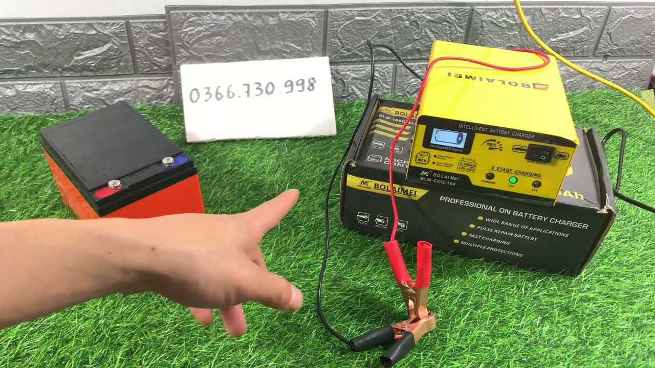 Bộ Sạc Ắc Quy Thông Minh Tự Ngắt 12v / 24v 200ah Bolaimei 168, Ngon Trong Tầm Giá