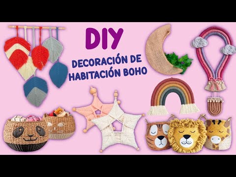 11 IDEAS DE DECORACIÓN DE HABITACIÓN BOHO | PROYECTOS DE DECORACIÓN DE MODA PARA EL HOGAR