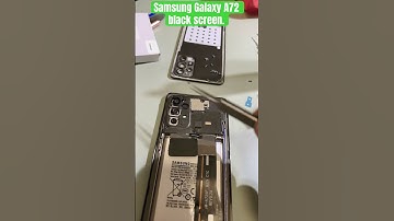 Samsung Galaxy A72 black screen. Plz sub my channel.