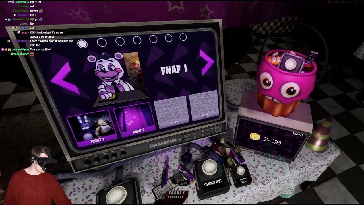 Insym Plays Five Nights at Freddy's Help Wanted Insym Stream YouTube