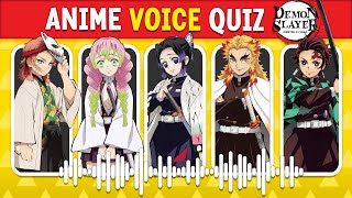 DEMON SLAYER VOICE QUIZ 👹⚔️ Kimetsu no Yaiba Quiz! 🔊 | Anime Voice Quiz screenshot 4