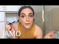 Flo Gallop&#39;s Guide To Natural Bushy Brows &amp; Easy Glamour | Get Ready With Me | JAMO