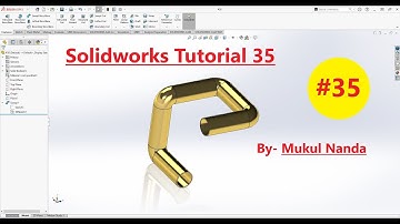 SolidWorks tutorial 35 SolidWorks Tutorial in Hindi || Learn SolidWorks Beginner to Advance Designer