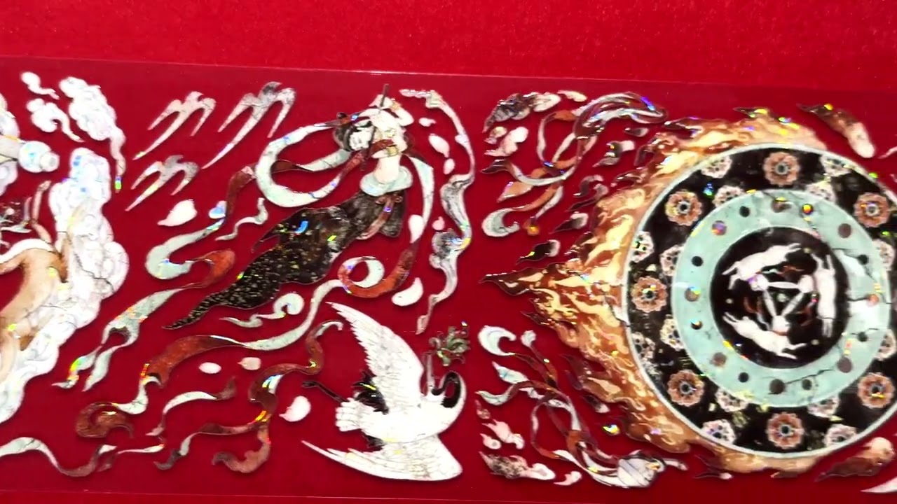 studio6】千年夢回-PET貝殻光 - 沼のオアシス 海外マステのカット販売店