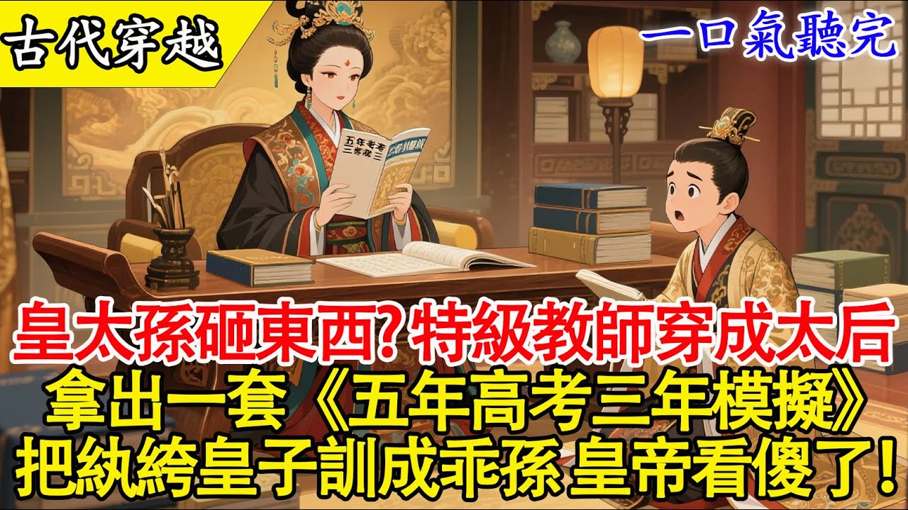 【一口氣聽完】 特級教師穿成病弱太后！開局一記戒尺治服混世皇孫，題海戰術+化學實驗，看現代名師如何降維打擊古代“熊孩子”！#穿越 #爽文 #有聲書 #大女主 #原創