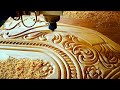  how to design a wooden bed with a cnc router machine  innovative wooden bed carving 