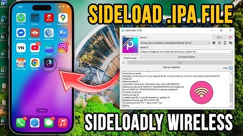 How to Sideload iOS Apps Wirelessly with Sideloadly 2025 ! ⚡ (No Jailbreak Guide)