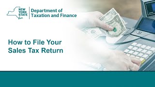 How to File Your Sales Tax Return webinar