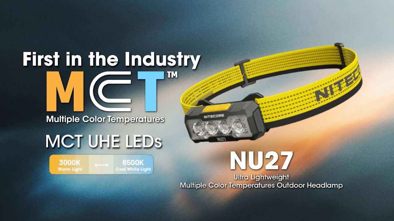 Nitecore® NU27 MCT Rechargeable Headlamp | Litesmith