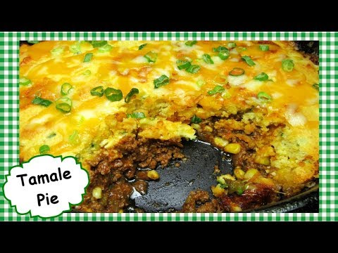 Tex Mex Tamale Pie with Jiffy ~ Easy One Pot Tamale Pie Recipe