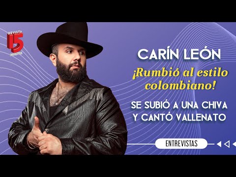 Carín León danced in true Colombian style