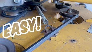 Zero Turn Drive Belt Replacement | Hustler Raptor