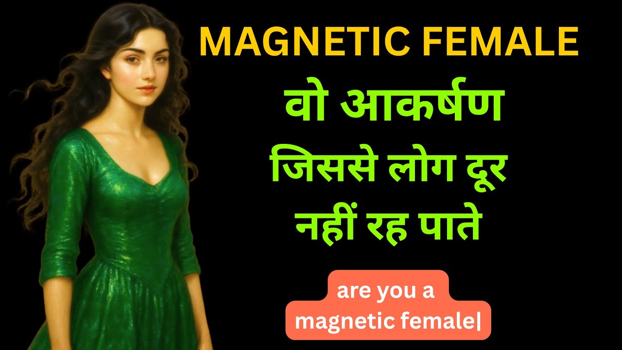 Magnetic Female वो आकर्षण जिससे लोग दूर नहीं रह पाते|are you a magnetic female|